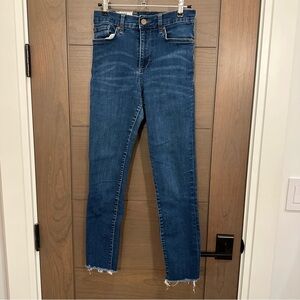 Marine Layer High Waist Blue Jeans Size 27
